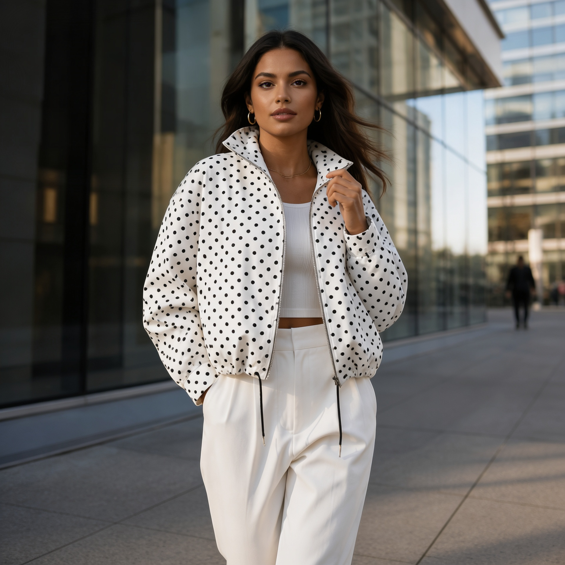 CHAQUETA URBAN POLKA